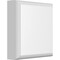 Ekena Millwork Standard Sedgwick Rosette With Rounded Edge, 3"W x 3"H x 3/4"P ROSP030X030X075SDG05 - alternate 1
